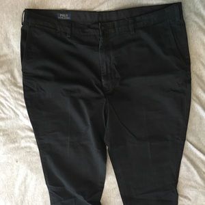Polo Ralph Lauren black Chinos size 42 slim